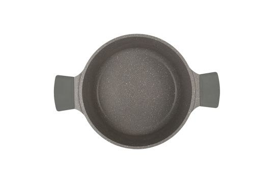 Кастрюля 5,2л со стеклянной крышкой, АП линия "Stella" (cappuccino) кск52а