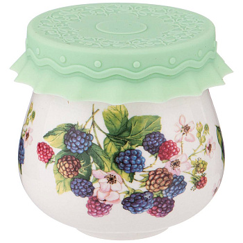 БАНОЧКА  С СИЛИКОНОВОЙ КРЫШКОЙ LEFARD "ЕЖЕВИКА" 180 МЛ (КОР=72ШТ.) (359-312)