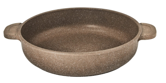 Жаровня с антипригарным покрытием и стеклянной крышкой ТМ Гардарика серия Алтай, 26 см 1826-07-10