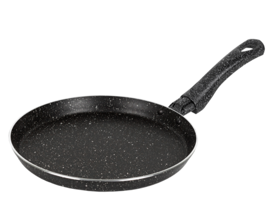 Сковорода для блинов 220 мм, 1 руч, б/кр, а/п. Easy Stone Induction. Алюминий марки А5 62662201