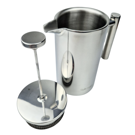 Френч-пресс из нержавеющей стали, с двойными стенками, 1000мл ФП-01