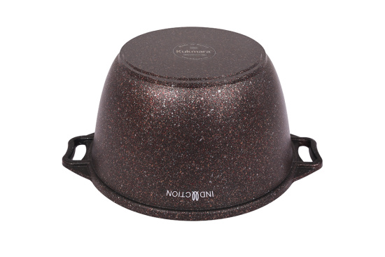 Кастрюля 4,0л со стекл. кр. АП "Granit ultra" (red) кга42а