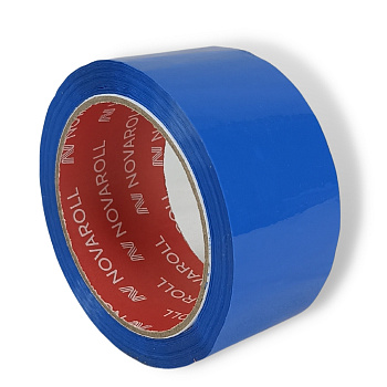 Лента клейкая синяя 48мм*66м*43мкм  Лента клейкая синяя 48мм*66м*43мкм