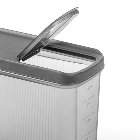 Емкость для сыпучих продуктов "Лайн" 1,5л (графитовый) М9004