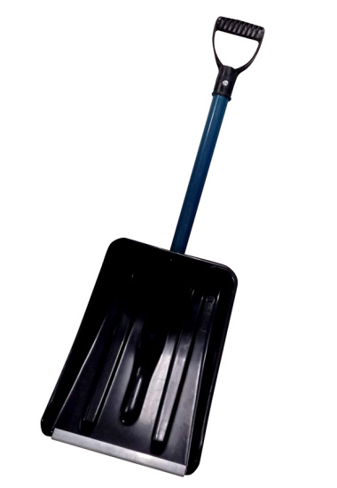 Лопата Автомобильная сборно-разборный вариант с фиксатором, с ал.планкой, алюм.черенок и V-руч.