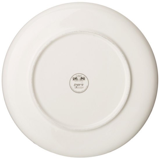 ТАРЕЛКА ЗАКУСОЧНАЯ LEFARD "LOVE YOU" 20,5 СМ (КОР=40ШТ.) (165-562)