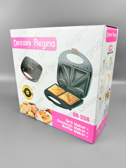 Сэндвичница электрическая, 1400Вт, 21 см Бакелитовый корпус,  Термостойкое а/п OR-558 OLS-HC-20