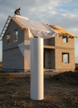 Пленка полиэтиленовая (1500*2) 200мкм рукав высший сорт (27кг/рул)