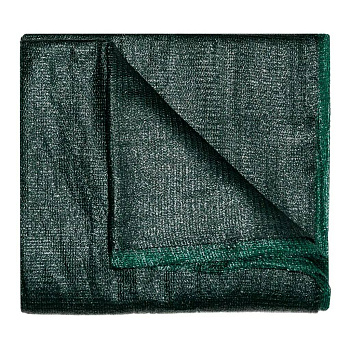 Сетка для затенения от солнца, фасованная, размер 4х5метра, 80% затенения, зеленый