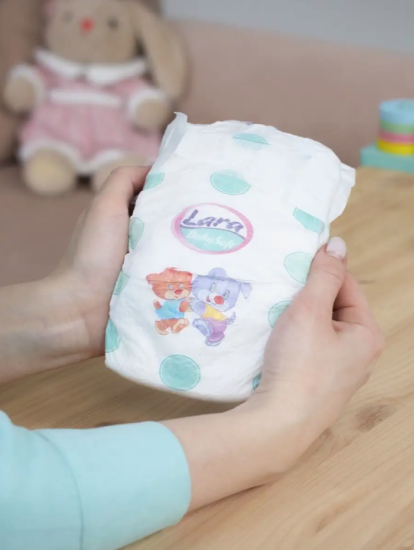 Подгузники LARA BABY 50шт 7-18кг MAXI 4