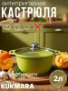 Кастрюля 2,0л со стекл. кр. АП "Тренд" (Лайм) к21tsl