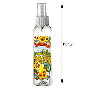 Бутылка 250мл с кнопочным дозатором для подсолнечного масла 626-389