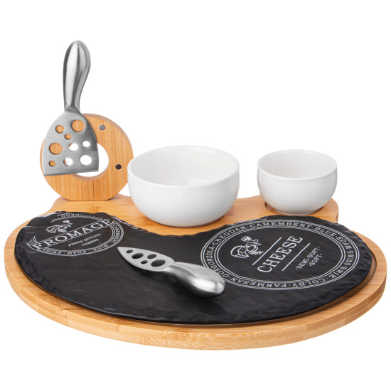 НАБОР ДЛЯ СЫРА LEFARD "FROMAGE" 6 ПРЕДМЕТОВ 33*28,2*1,5 СМ (КОР=6НАБ.) (474-225)