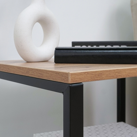 Тумба прикроватная "ТОРОНТО 12Л" (Черный)