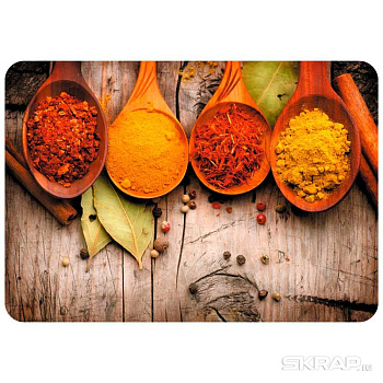 Салфетка сервировочная PPM-01-SP "Специи" (40*28 см), пластик  312341