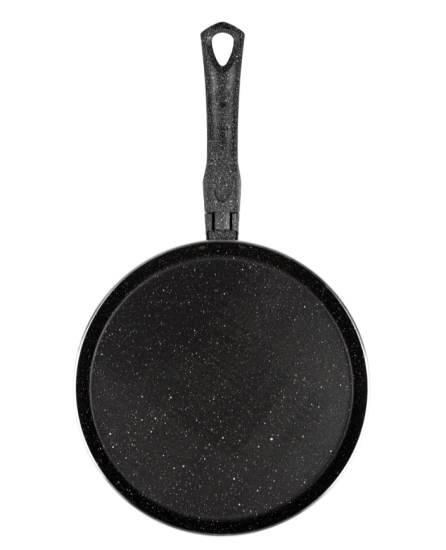 Сковорода для блинов 250 мм, 1 руч., б/кр., а/п. Easy Stone. Алюминий марки А5 6625052