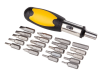 Отвертка с набором бит 22 пр. 008605