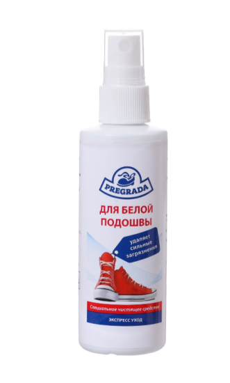 Очиститель для белой подошвы 100мл PREGRADA PR-192