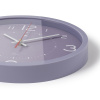 2720-121 (10) Часы настенные овал 22,5х29см, корпус сиреневый "Классика" Рубин