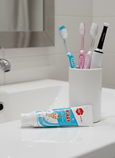 Паста зубная детская Wikky 50гр Мороженое