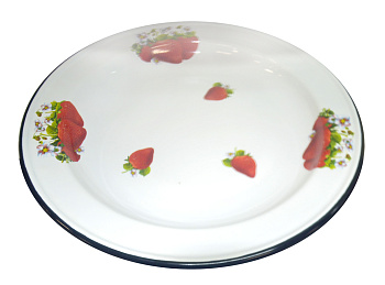 Блюдо 2 л декор Клубника садовая С0808*59 Блюдо 2 л декор Клубника садовая С0808*59
