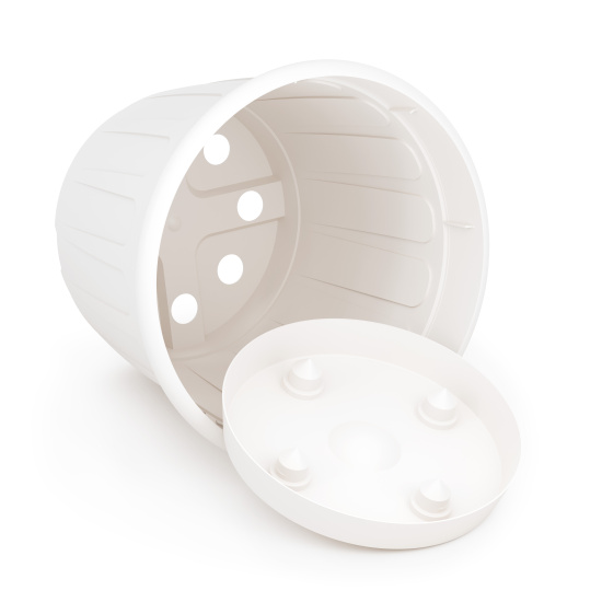 Горшок цв. "Дионис" 2,6л (белый) М8245