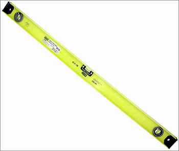 Уровень строительный алюминиевый "Рельс", 100см ON 05-01-100