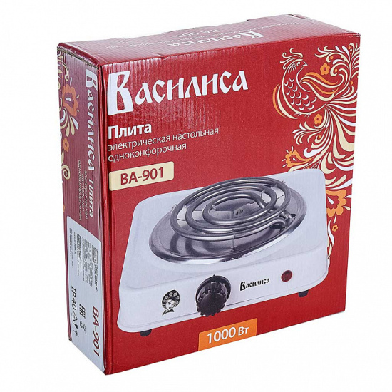 Электрическая плита ВАСИЛИСА ВА-901 спираль одноконфорочная 
