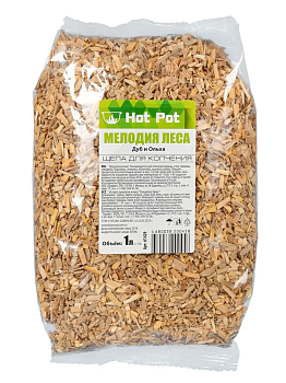 Щепа для копчения "Мелодия леса" (Дуб и Ольха) 1л.  Hot Pot 61429 (61667)