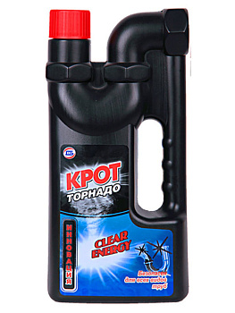 Гель чистящий для труб 1000гр Торнадо КРОТ (4000003)