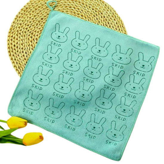 Набор салфеток с рисунком из микрофибры LuiDon 3шт., 25*25см OLS-862-5 (10066)