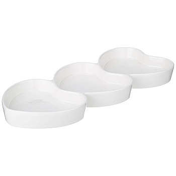 МЕНАЖНИЦА LEFARD "NATIVE" В ФОРМЕ СЕРДЕЦ 3 СЕК. 33,8*14*2,8 СМ (КОР=18ШТ.) (761-082)