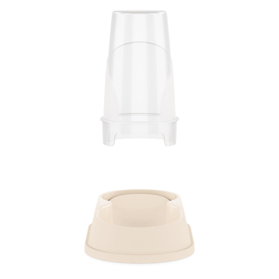 Автокормушка и автопоилка ALTA для кошек и собак 1,5л (бежевый) М8718