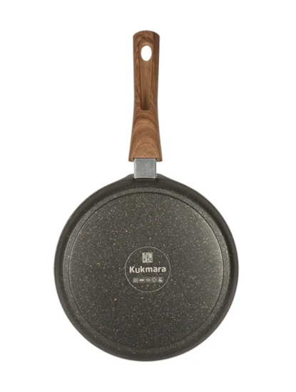 Сковорода блинная 220мм со съемной ручкой, АП линия "Granit Ultra Induction" (original) сбгои223а