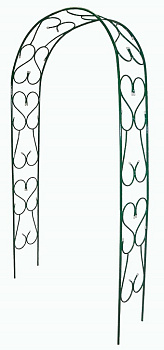 Арка узорная широкая (выс. 2,8, шир. 1,25м, гл. 0,4м) ст. тр. 16мм