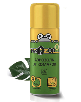 Аэрозоль от комаров NADZOR 100мл. 107 397