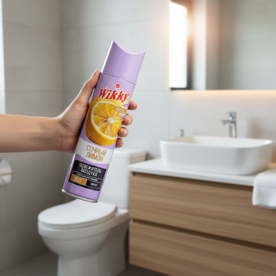 Освежитель воздуха Wikky "Сочный лимон" 300мл 