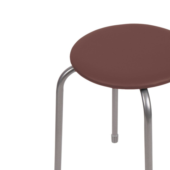 Табурет "Эконом" на 4-х опорах ТЭ2  коричневый