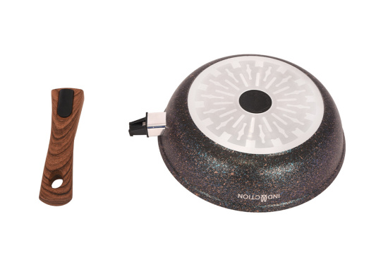 Сковорода 240мм со съeмной ручкой,антипригарное покрытие "Granit ultra Induction" (blue) сгги242а Сковорода 240мм со съeмной ручкой,антипригарное покрытие "Granit ultra Induction" (blue) сгги242а