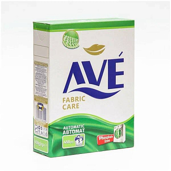 Порошок стиральный 450гр автомат, для всех видов тканей "AVE" 