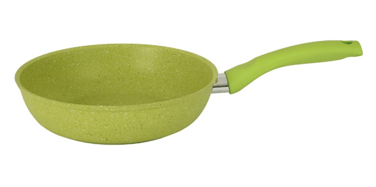 Сковорода 240мм с ручкой,антипригарное покрытие"Trendy style" (lime) 240tsl Сковорода 240мм с ручкой,антипригарное покрытие"Trendy style" (lime) 240tsl
