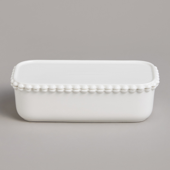 ПАШТЕТНИЦА LEFARD "PEARL" С КРЫШКОЙ ПРЯМОУГ. 18,5*9,5*5,5 СМ 400 МЛ (761-180)