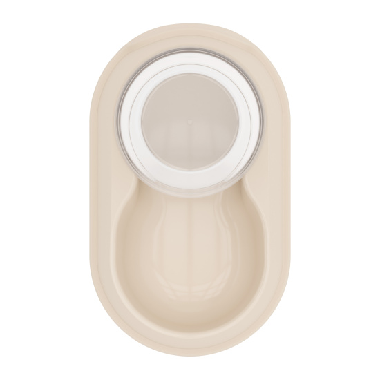 Автокормушка и автопоилка ALTA для кошек и собак 1,5л (бежевый) М8718