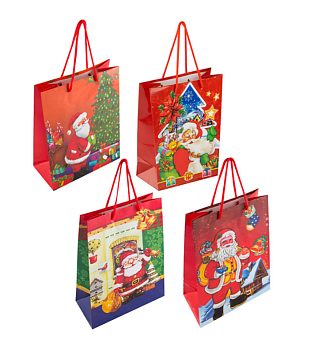 Пакет подарочный "Праздничное настроение" размер S 007784 Пакет подарочный "Праздничное настроение" размер S 007784