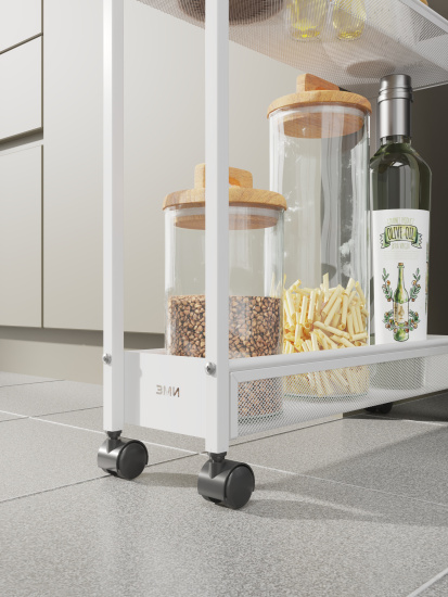 Этажерка "Вишера 13" (Белый) 