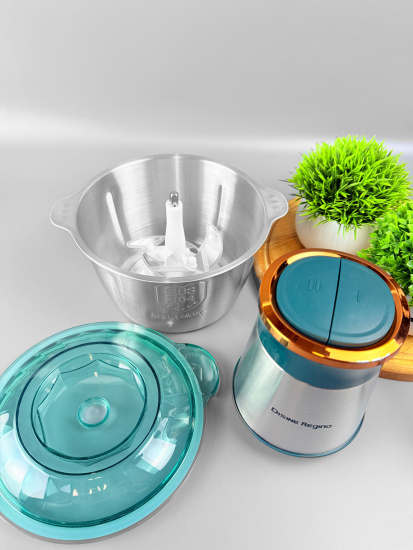 Измельчитель с чашей, 2л. Нерж. 250Вт. OLS-HC-3