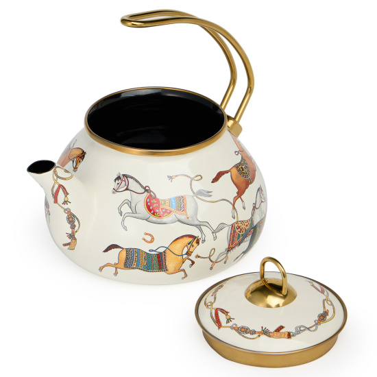 ЧАЙНИК LEFARD ЭМАЛИРОВАННЫЙ, СЕРИЯ PASSAGE, 2,2Л ПОДХОДИТ ДЛЯ ИНДУКЦИОН.ПЛИТ (950-657)