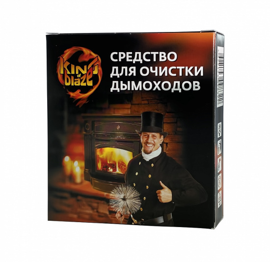 Очиститель дымоходов, печей, котлов и каминов 100гр King of Blaze