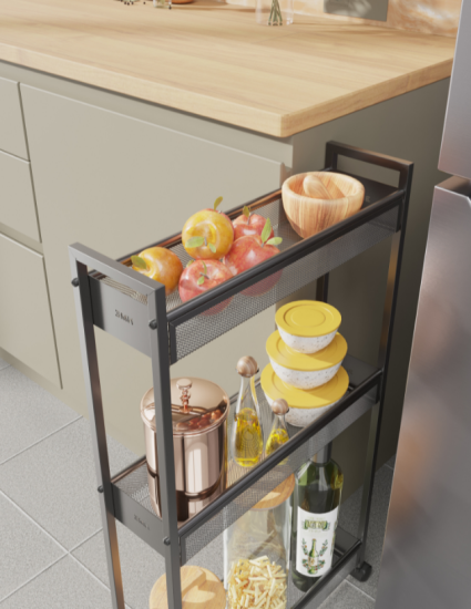 Этажерка "Вишера 13" (Графит) 