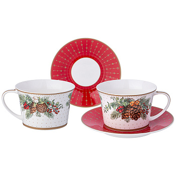 ЧАЙНЫЙ НАБОР LEFARD "CELEBRATION" НА 2 ПЕР. 4 ПР. 250 МЛ 760-812